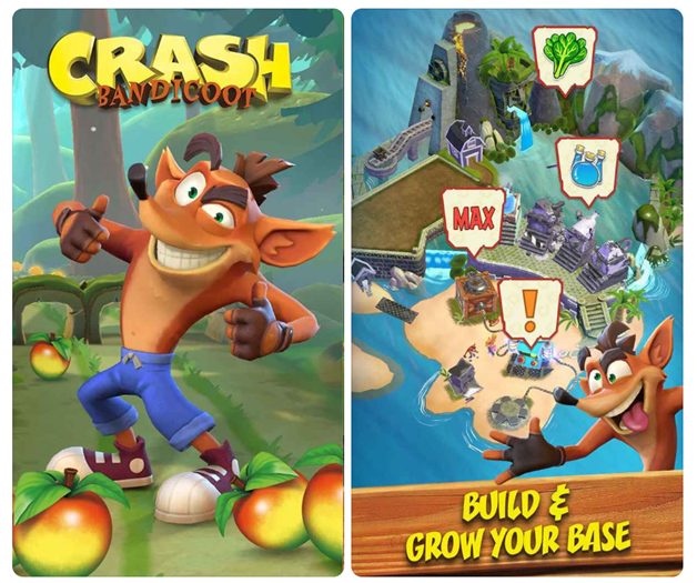 crash bandicoot app